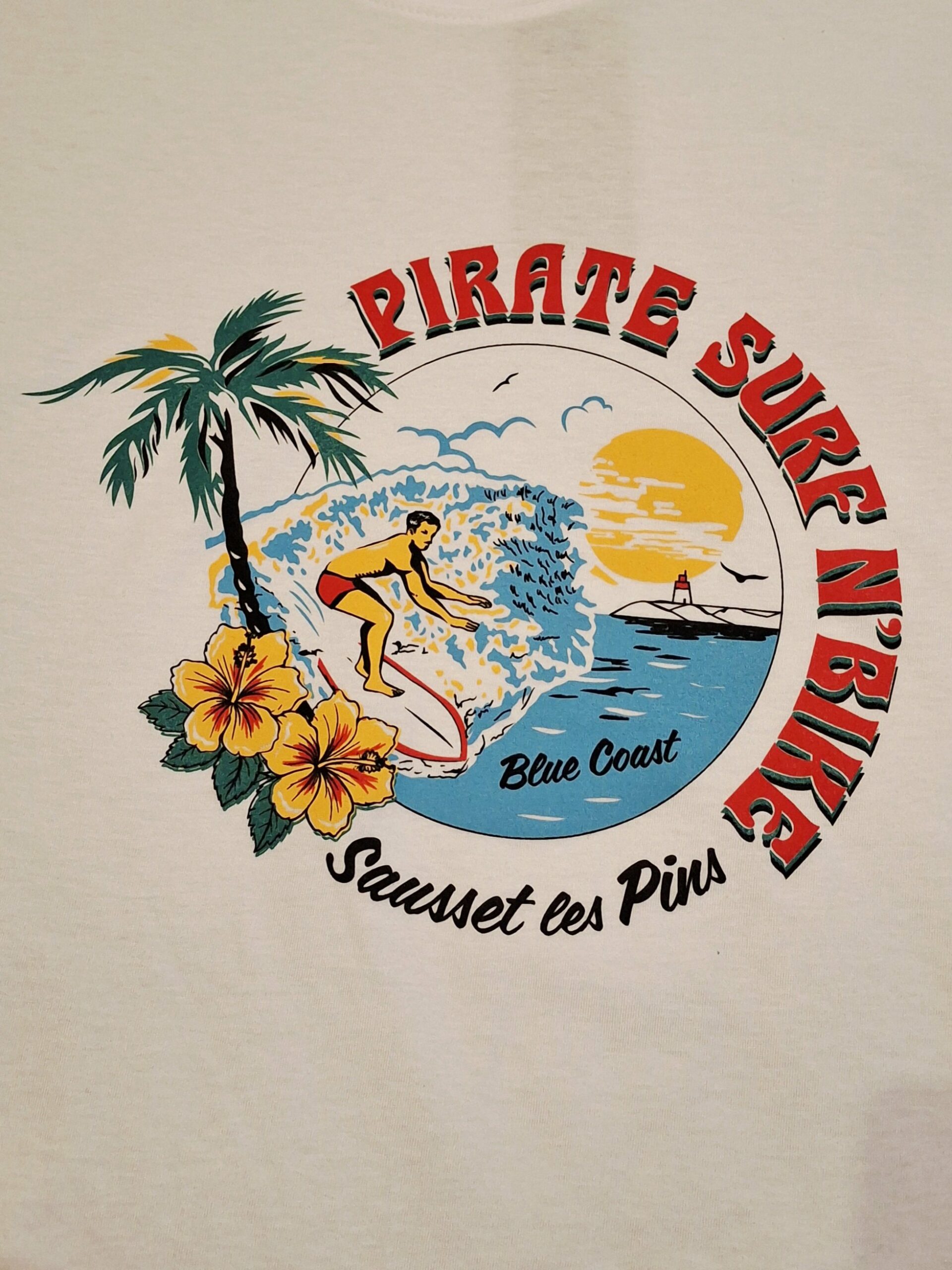 Pirate Surf&Bike souvenir tee – Image 3
